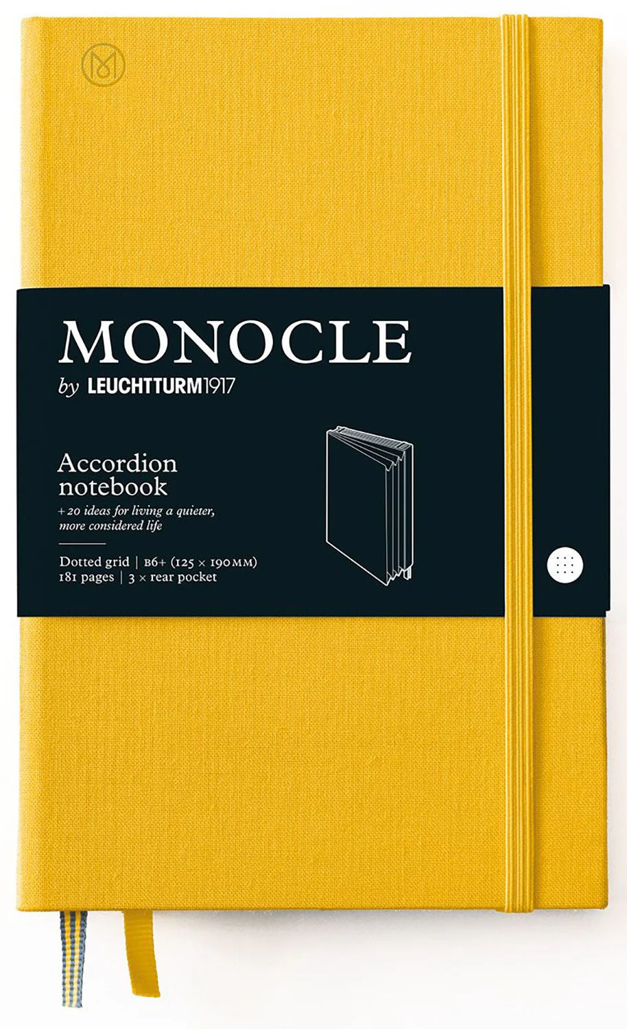 Monocle B6+ hardcover notebook accordion by Leuchtturm - Image 3